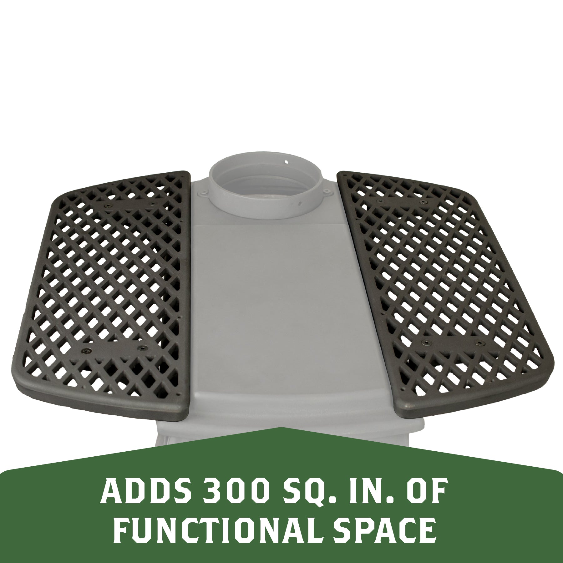 YS1261DST: Cast Iron Dual Side Tables for YS1261E