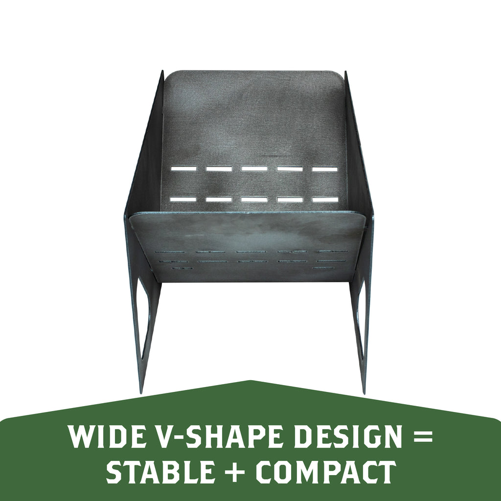 YS19VP: 19" Portable Collapsible Rectangular Fire Pit