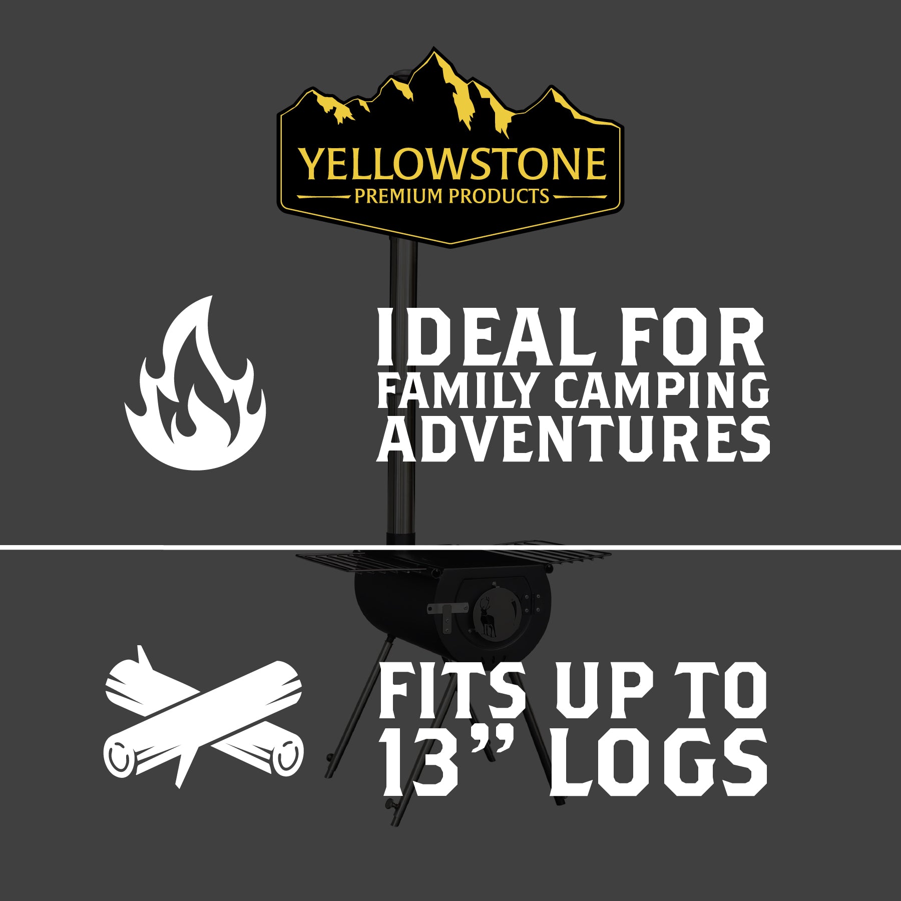 Mountaineer Camp Stove (14")