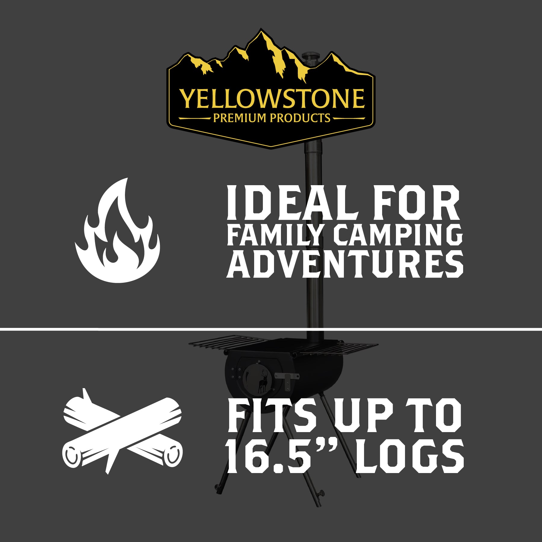 Mountaineer Camp Stove (18")