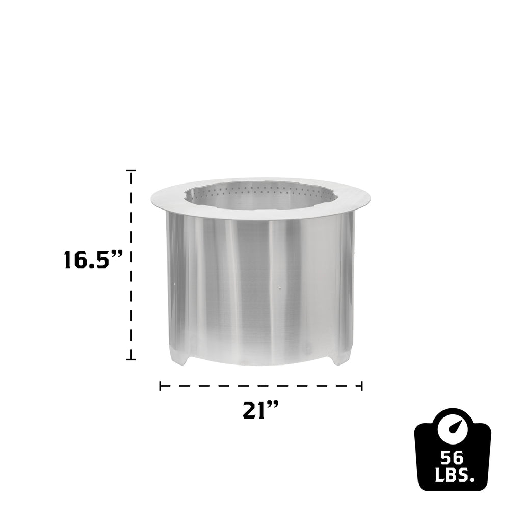 YSSLP21: Smokeless Firepit 21"