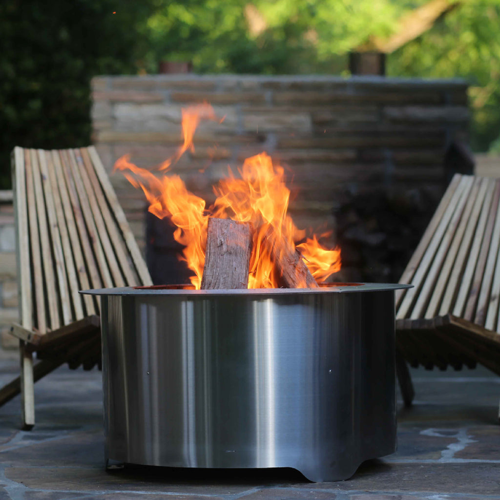 YSSLP31: Smokeless Wood Burning Fire Pit with Ash Shovel – 31 Inch